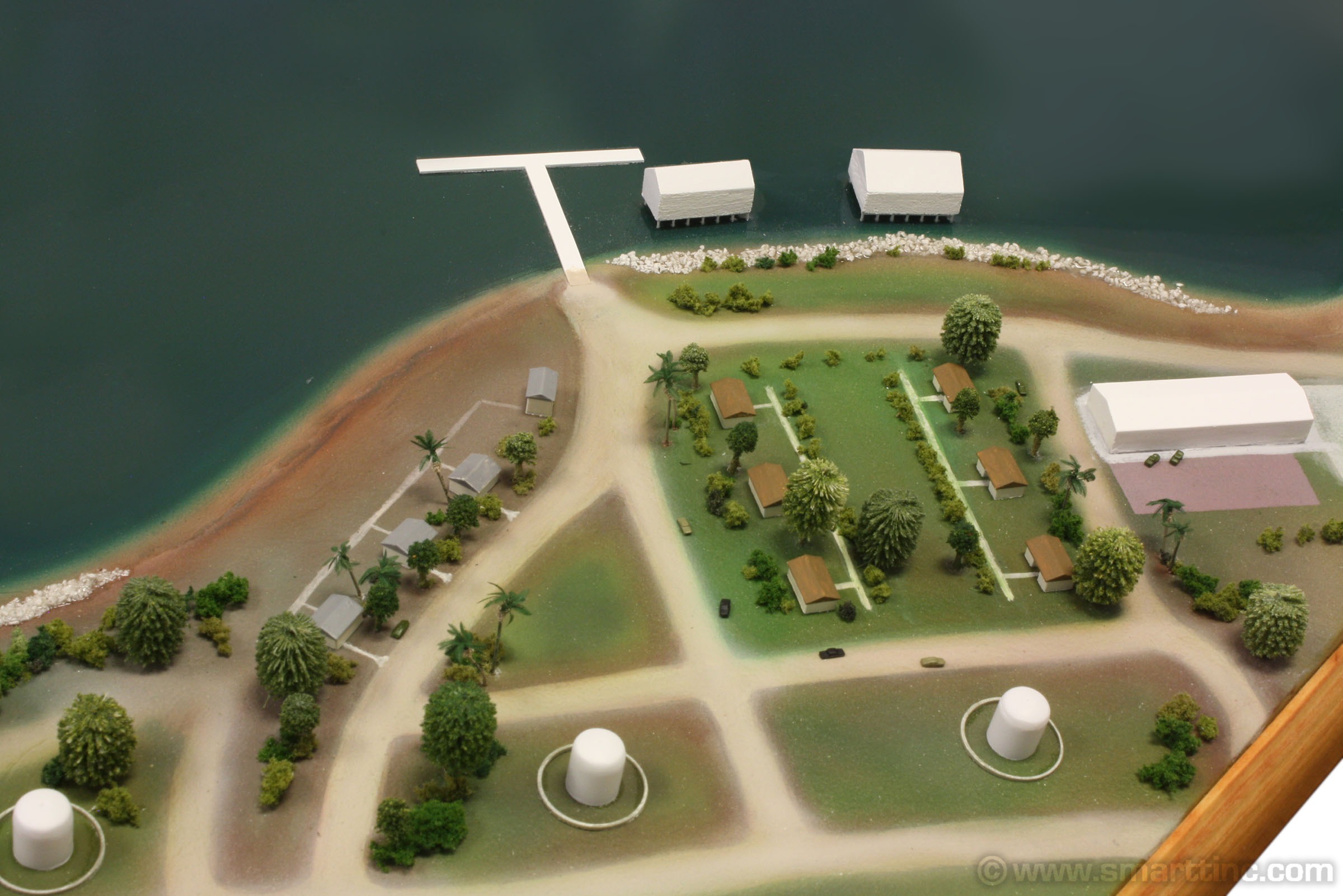 PEARL HARBOR - FORD ISLAND 1941 DIORAMA